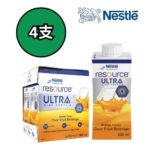 Nestle Resource Ultra Clear 力源素 果萃 (香橙味) 200ml x4