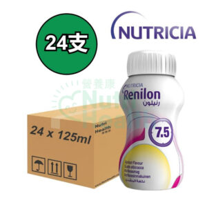Nutricia Renilon 腎宜康 7.5 洗腎人士專用營養補充品 杏脯味 24支/箱