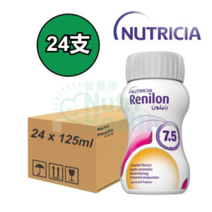 Nutricia Renilon 腎宜康 7.5 洗腎人士專用營養補充品 焦糖味 24支/箱