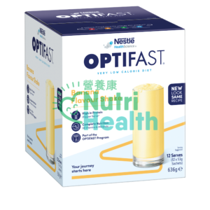 Nestle OPTIFAST®Shake(53gx12) 奶昔代餐(53克x12) 香蕉味