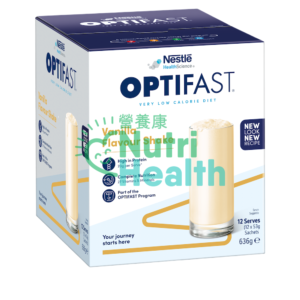 Nestle OPTIFAST®Shake(53gx12) 奶昔代餐(53克x12) 雲尼拿味