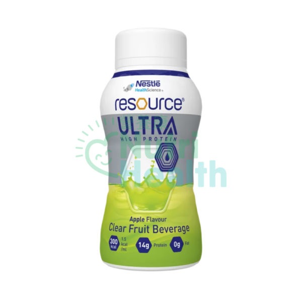 Nestle RESOURCE® ULTRA CLEAR FRUIT BEVERAGE (200ml*24支) 力源素 ® 果萃 營養品 蘋果味 - Image 2