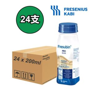 [首購特惠] Fresenius Kabi PRO Drink 倍特康 高能量 榛子味 24支 營養品 Nutritional Supplement