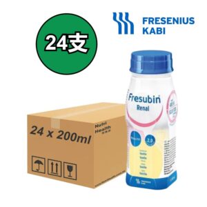 [首購特惠] Fresenius Kabi Renal 腎力康 雲呢拿味 24支 營養品 Nutritional Supplement