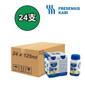 [首購特惠] Fresenius Kabi 2kcal mini 2千卡高能量纖維 雲呢拿味 (125ml*24支) 營養品 Nutritional Supplement