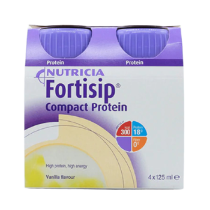 Nutricia Fortisip 營保健高能量高蛋白質營養品 – 雲呢拿味 125ml*4支
