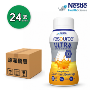 Nestle Resource Ultra Clear 力源素 果萃 (香橙味) 200ml x24