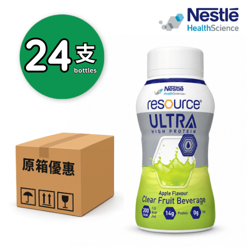 Nestle Resource Ultra Clear 力源素 果萃 (蘋果味) 200ml x24